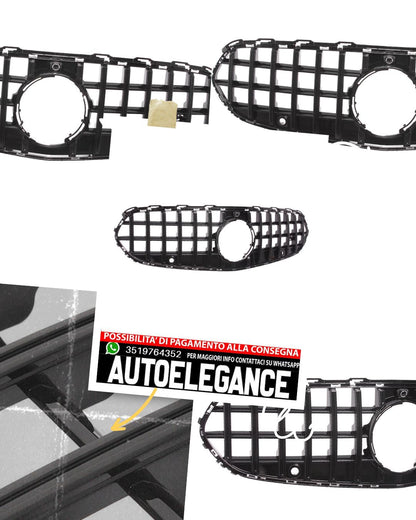 Griglia GT Panamericana adatta per Mercedes Classe C W206 S206 2021 standard