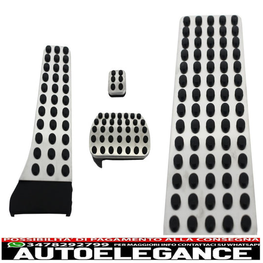 kit poggiapiedi adatto a mercedes classe c w204 (2007-2014) mercedes classe e w211 (2002-2009) mercedes glk (2008-2015) automatica
