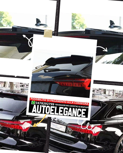 SPOILER adatto per AUDI A6 C8 AVANT 2018+