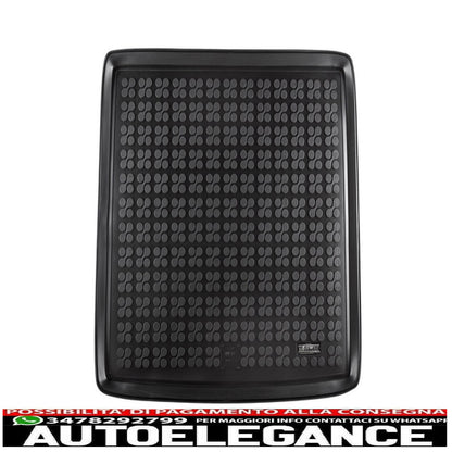 Black rubber trunk mat suitable for bmw x1 (e84) 2009-2015