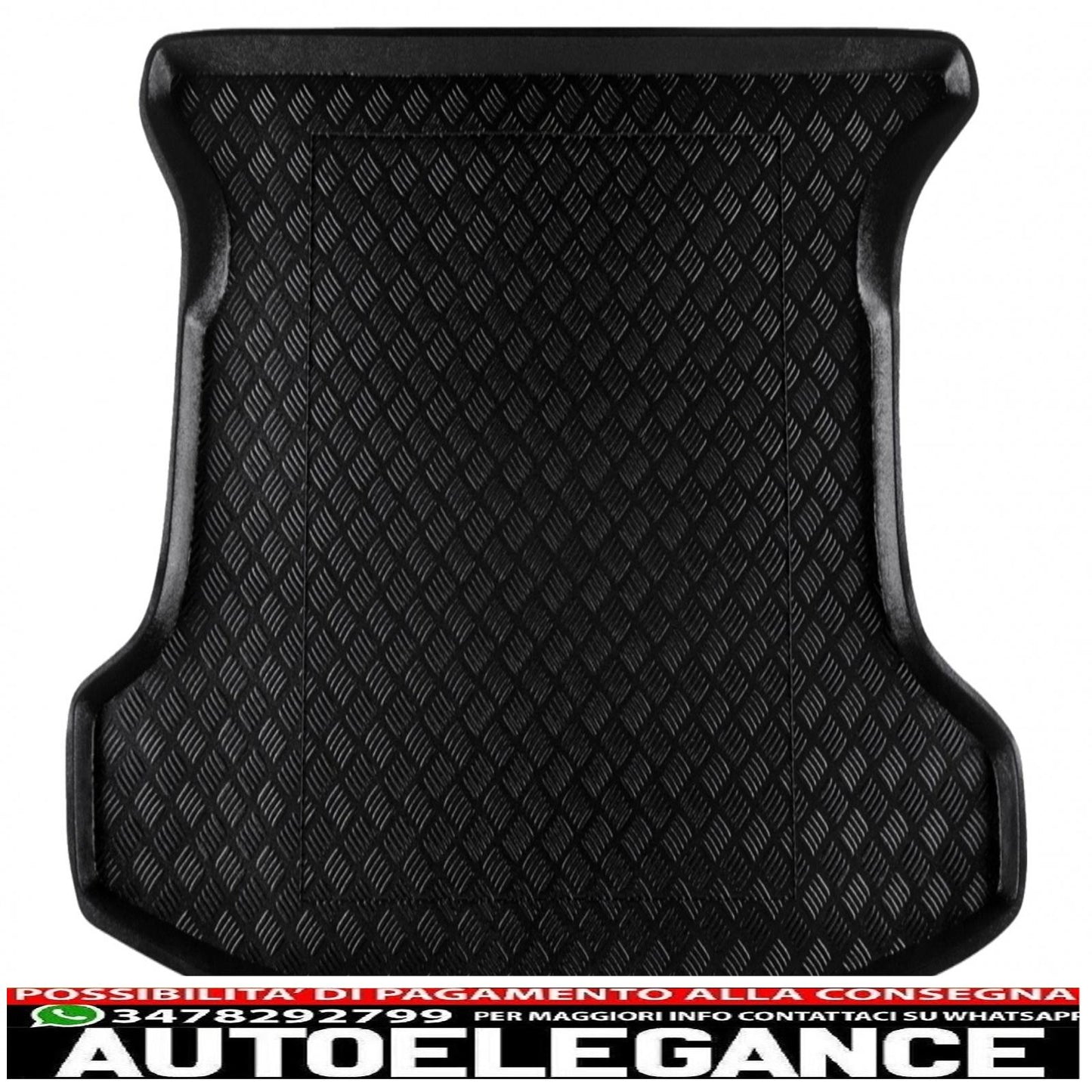 Non-slip boot mat suitable for Nissan Qashqai +2 i (2008-2013)