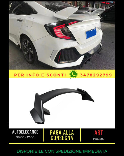 ✨SPOILER ADATTO PER Honda Civic 10 Sedan 2015-2021✨
