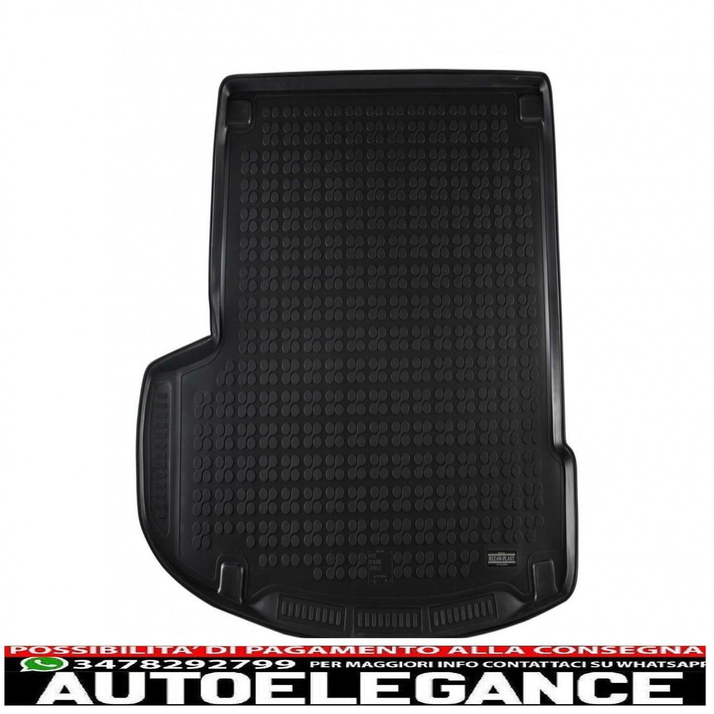 Black trunk mat suitable for opel insignia ii b tourer 2017+