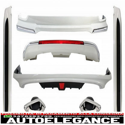 Complete body kit suitable for toyota land cruiser v8 fj200 (2015-up) with running boards 