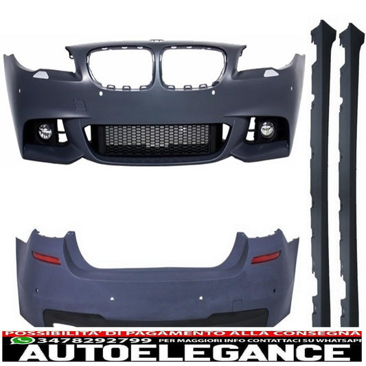 complete body kit suitable for bmw 5 series f10 (2014-2017) restyling lci m-technik design 