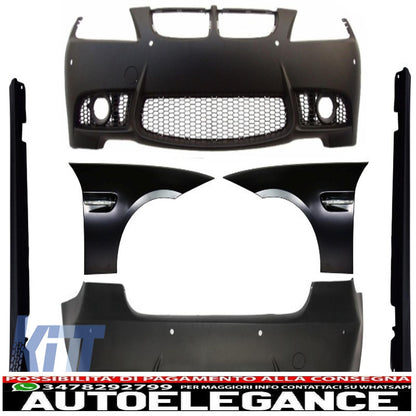 complete body kit suitable for bmw e90 pre lci 3 series m3 design (2004-2008)