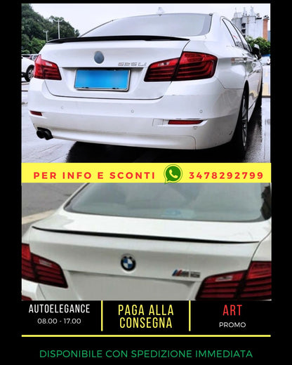 ✨Glossy black SPOILER SUITABLE FOR BMW 5 F10 2010-2017 Sedan✨ 
