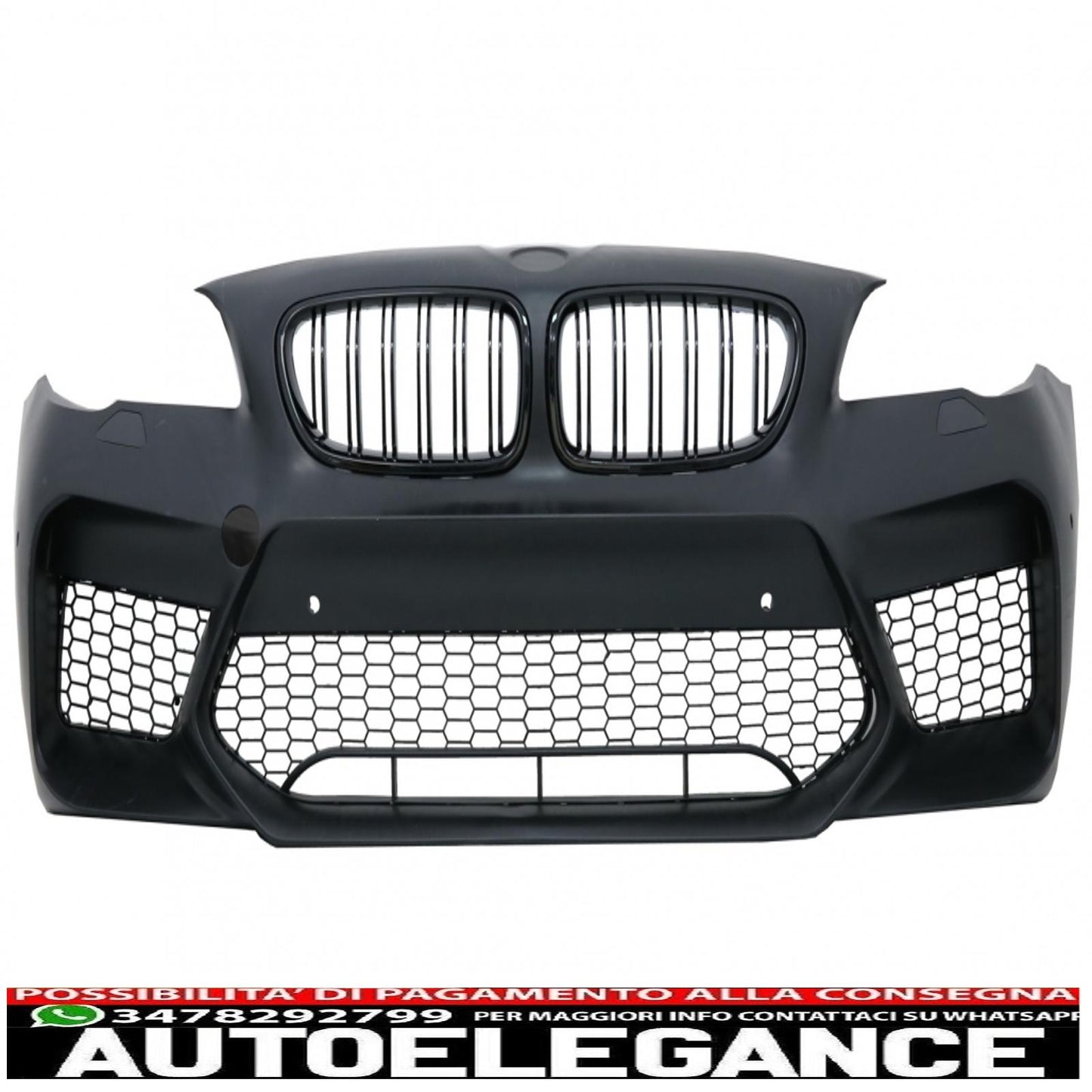 front bumper with center grills suitable for bmw 5 series f10 f11 (2011-2017) g30 m5 design