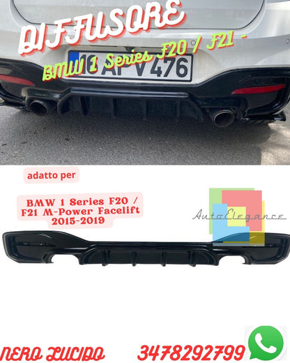 ✨✨DIFFUSER SUITABLE FOR BMW 1 Series F20 / F21 M-Power Facelift 2015-2019 ✨✨ 