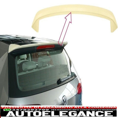 spoiler sul tetto del parabrezza posteriore adatto per vw golf 7 vii (2012-2017) r design