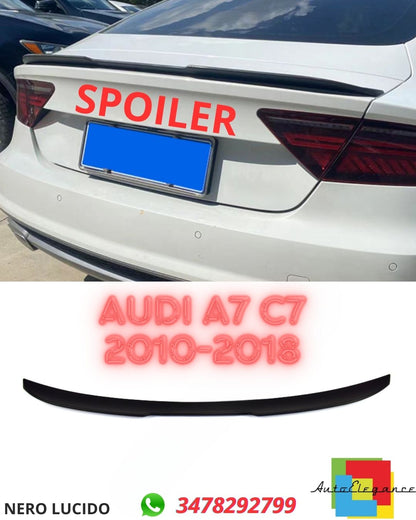 ✨✨SPOILER NERO ADATTO PER Audi A7 4G 2010-2014✨✨