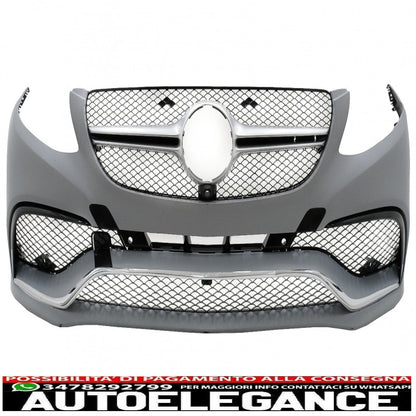 paraurti anteriore adatto a mercedes gle coupe c292 (2015-2019) design gle63