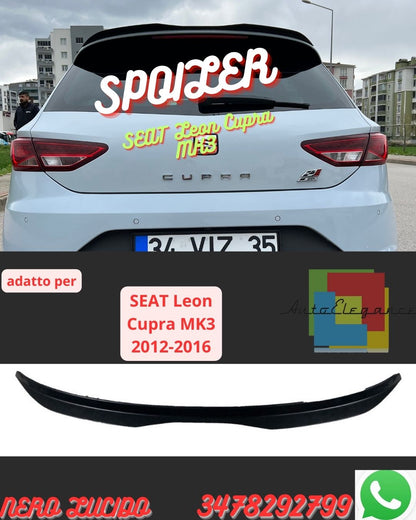✨✨Roof Spoiler SUITABLE FOR SEAT Leon Cupra MK3 2012-2016✨✨ 