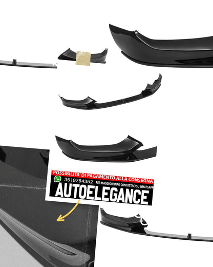 Labbro anteriore labbro spoiler spada anteriore adatto per BMW Serie 1 F20 F21