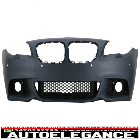 paraurti anteriore adatto per bmw serie 5 f10 f11 lci berlina touring (2015-2017) design m-tech