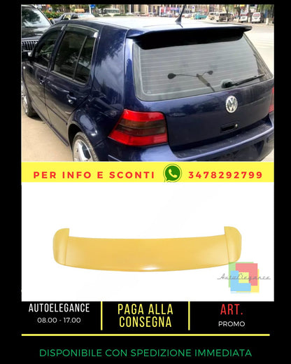🔥SPOILER ADATTO PER VW Golf 4 1997-2003 Hatchback🔥