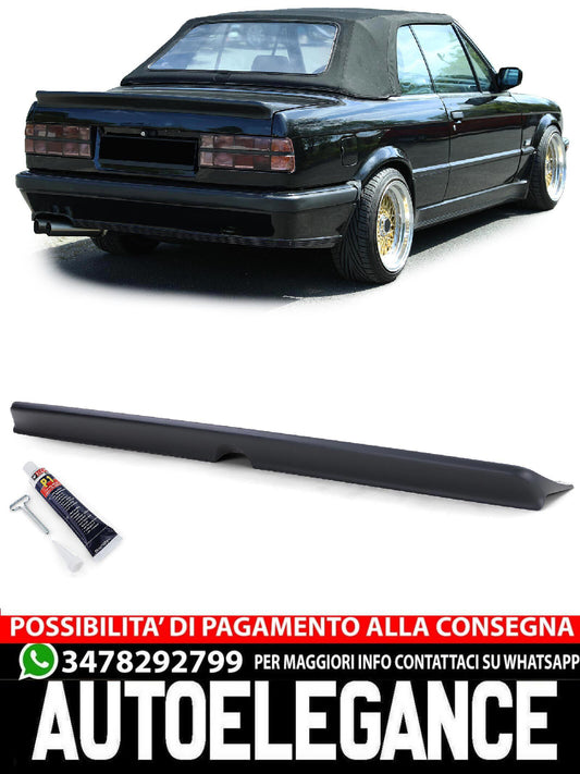 Labbro spoiler posteriore Sport 1 con ABE adatto per BMW E30 Limo Cabrio 82-93