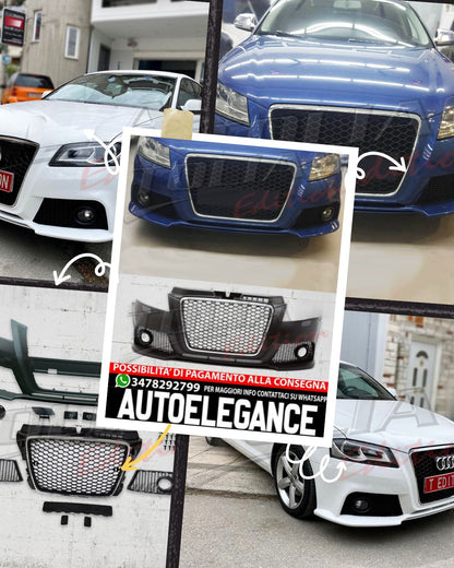 FRONT BUMPER RS3 TYPE SUITABLE FOR A3 8PA (08-12) 