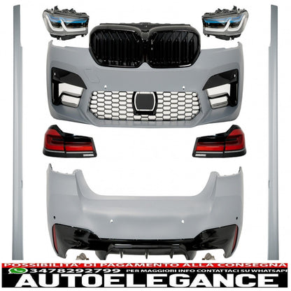 complete body kit suitable for bmw 5 series g30 (2017-2019) conversion to g30 m5 lci design 2020 
