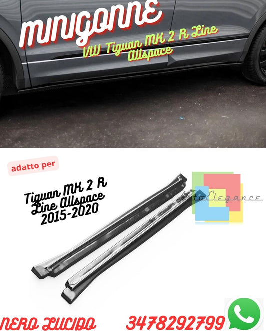 Side Skirts✨✨VOLKSWAGEN Tiguan MK 2 R Line Allspace 2015-2020✨✨ 