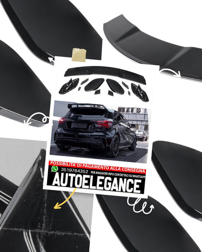 Spoiler tetto posteriore adatto per Mercedes W176 look sportivo
