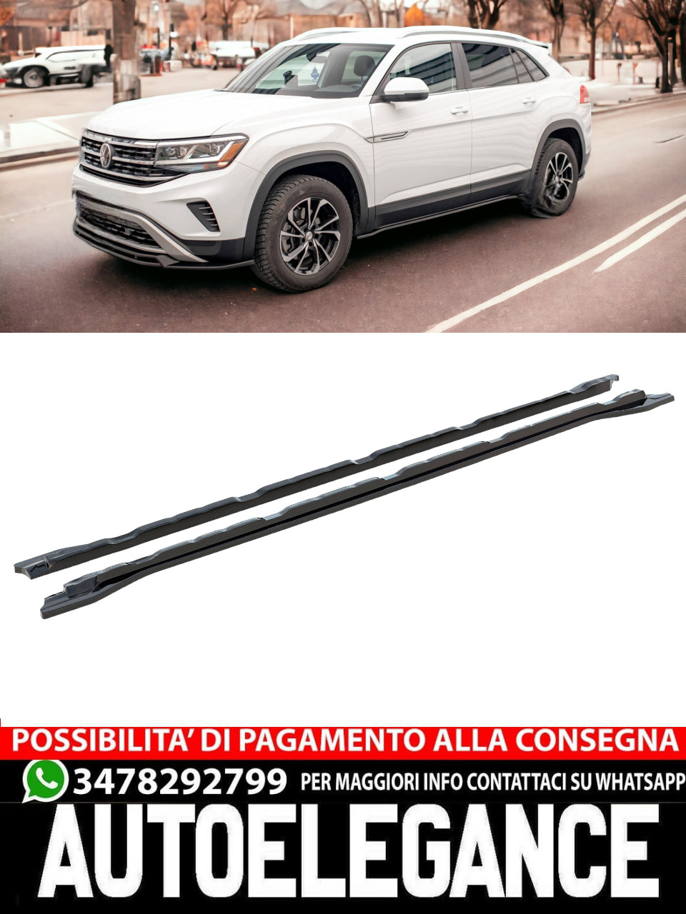 MINIGONNE LATERALI VOLKSWAGEN ATLAS CROSS SPORT