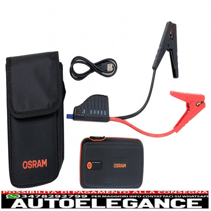 osram jump starter kit batteria start 300 12v obsl300