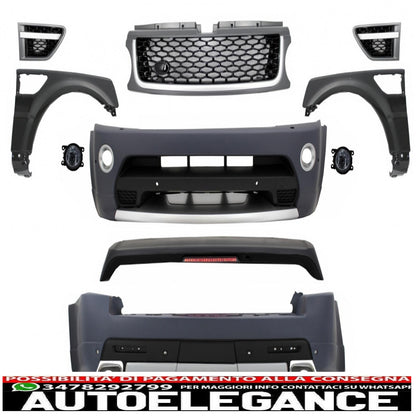 Body kit with front fenders suitable for Land Range Rover Sport L320 Facelift (2009-2013) autobiography design