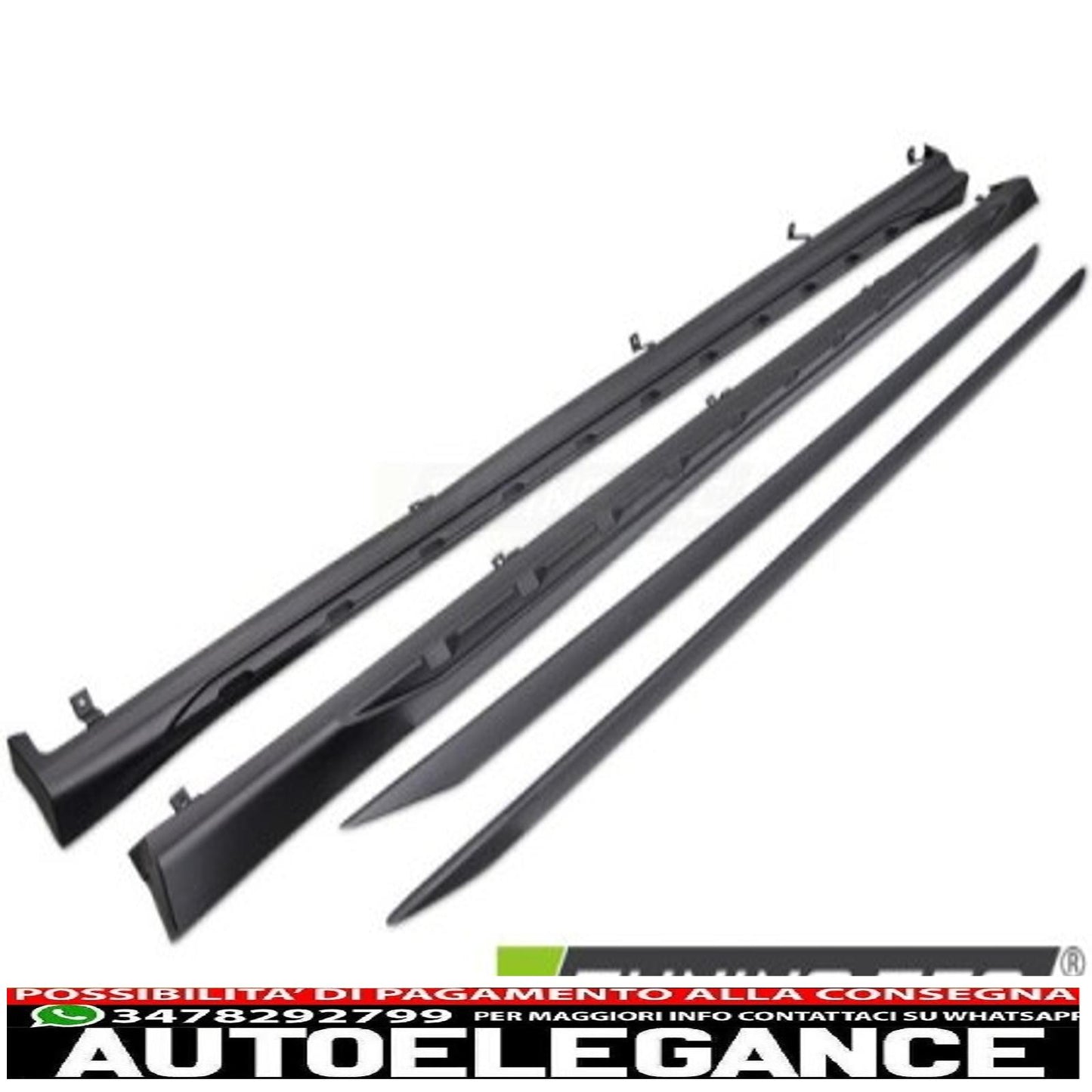 minigonne laterali sport 2 stile adatto a tesla 3 17-
