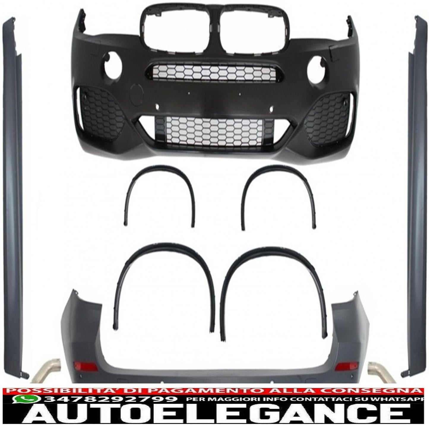 complete body kit suitable for bmw x5 f15 (2013-2018) x5 m sport design 