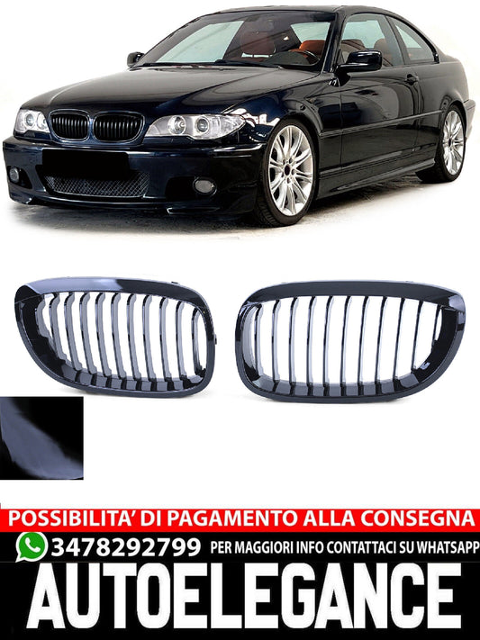 Griglia Sportiva Performance Gloss compatibile per BMW Serie 3 E46 Coupe Cabrio 03-07
