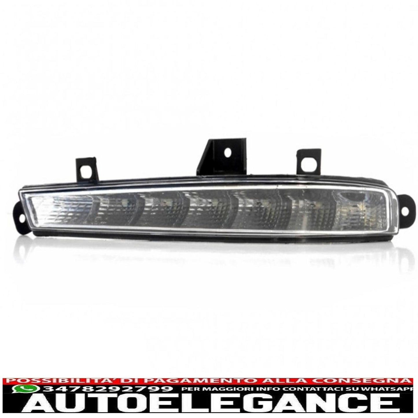 dedicated led drl daytime running lights suitable for mercedes w221 s class (2010-2013) left side