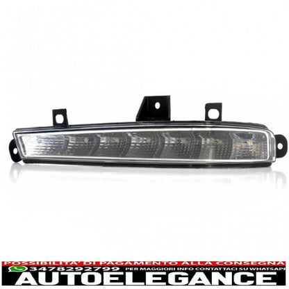 dedicated led drl daytime running lights suitable for mercedes w221 s class (2010-2013) left side
