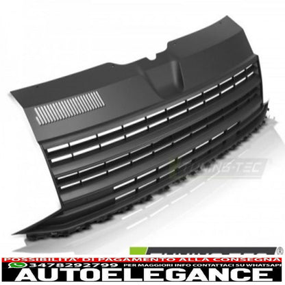 griglia nera opaca per vw t6 15-19