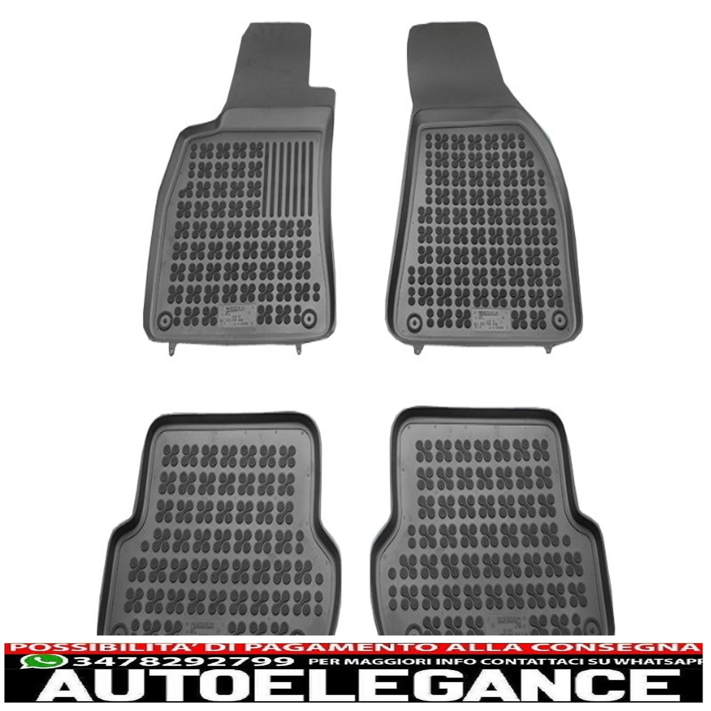 black mat suitable for seat exeo 2008- mat