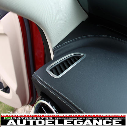 Maschere alluminio telaio ugelli aria ventilazione per mercedes w205 classe c-mostra il titolo originaletesto originalealuminium cover frame air vents ventilazione per mercedes w205 classe c