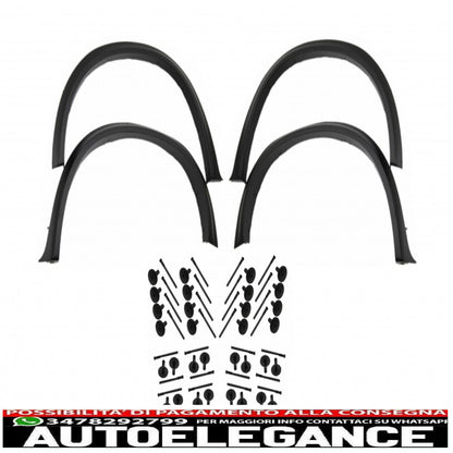 parafanghi per passaruota con 32 clip in plastica per auto adatti per BMW X5 E70 (2007-2013) m design
