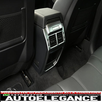 Chrome frame center armrest air vents rear ventilation for range rover evoque - show original titletext original chrome frame center armrest air vents rear ventilation for range rover evoque