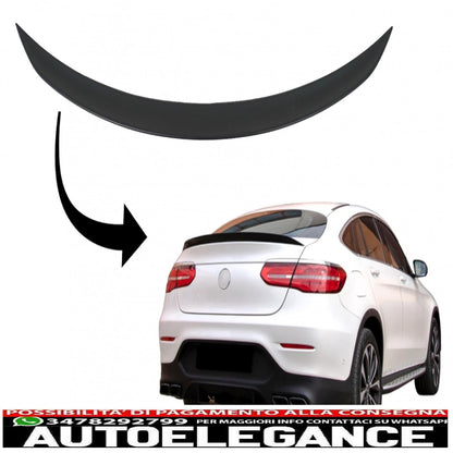 Trunk Spoiler Suitable for Mercedes GLC Coupe C253 (2015-up) 