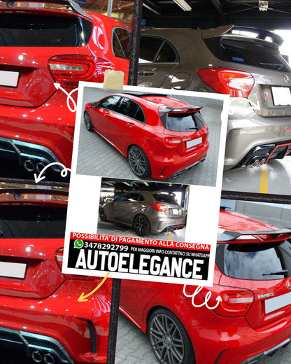 SPOILER COMPATIBILE PER MERCEDES CLASSE A W176