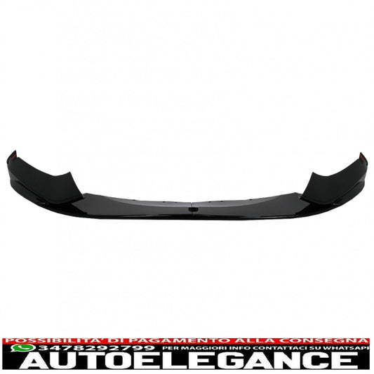 Labbro spoiler paraurti anteriore adatto per bmw serie 4 f32 coupe f33 cabrio f36 grand coupe (2013-03.2019) m design pianoforte nero