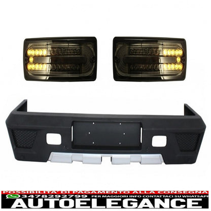 Smoked Rear Bumper LED Tail Lights Fit For Mercedes Benz W463 G Class (1989-2017) G63 G65 Design