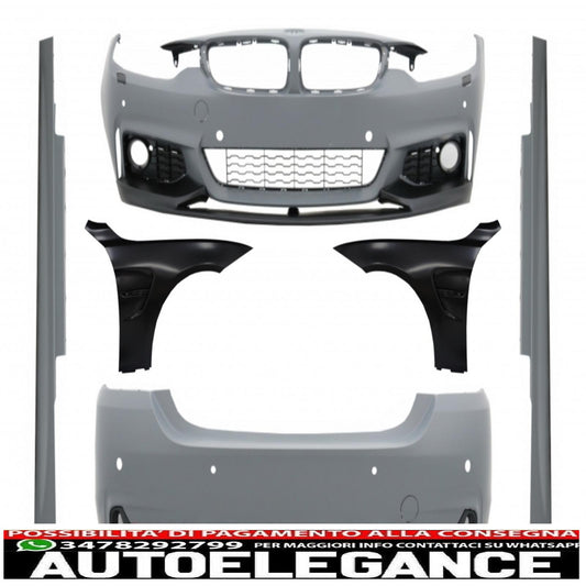 complete body kit suitable for bmw 4 series f32 f33 f36 (2013-2016) coupe cabrio without fog lights 