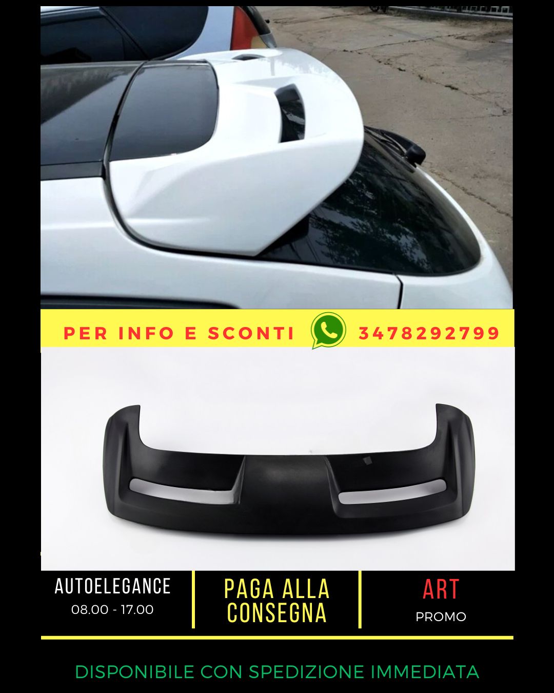 ✨SPOILER SUITABLE FOR FORD FOCUS 3 MK3 2010-2018✨ 