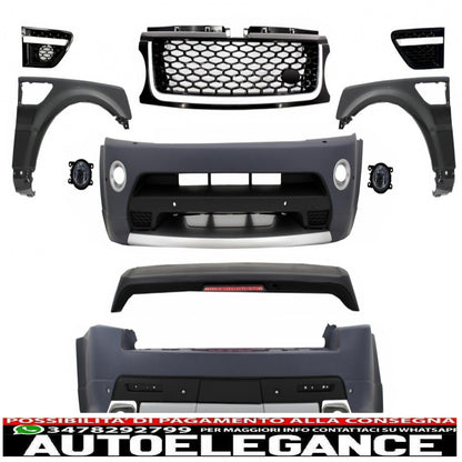 Body kit with front fenders suitable for Land Range Rover Sport L320 Facelift (2009-2013) autobiography design 