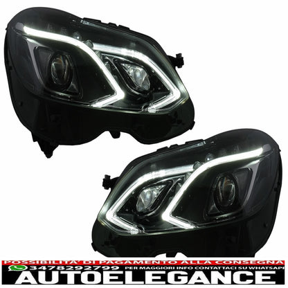 led headlights suitable for mercedes e class w212 (2009-2012) restyling design