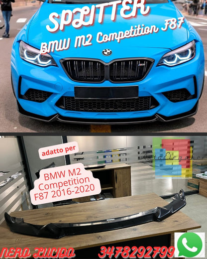 ⭐SPLITTER ADATTO PER BMW M2 Competition F87 2016-2020 ⭐