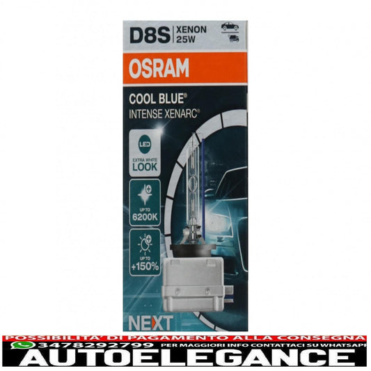 Osram Xenarc Cool Blue Intense Next Gen D8s Lampada allo xeno nascosta 66548cbn