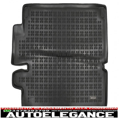 Black Rubber Boot Mat Suitable for Land Rover Discovery V L462 (2017-up)