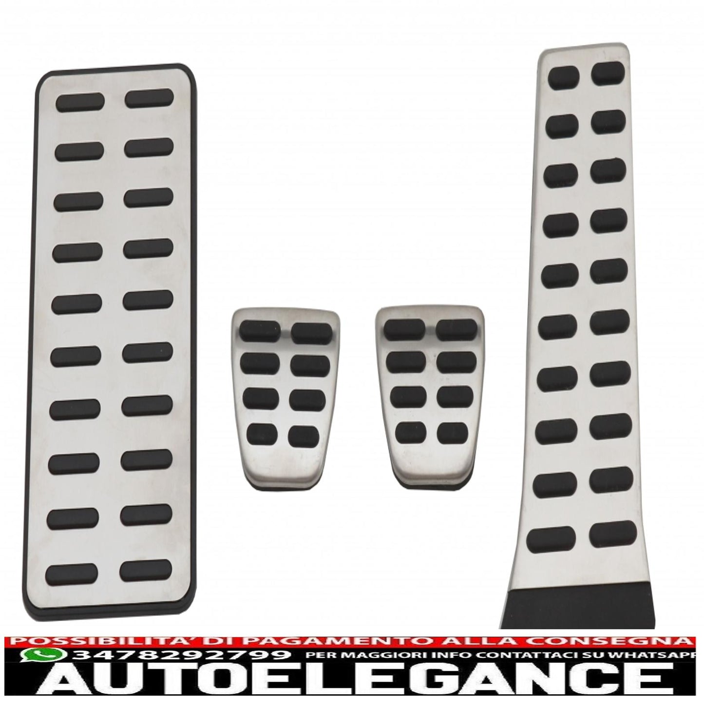 kit poggiapiedi adatto per hyundai sonata (2011-2014) hyundai ix35 (2010-2015) hyundai santa fe (2006-2012) cambio manuale